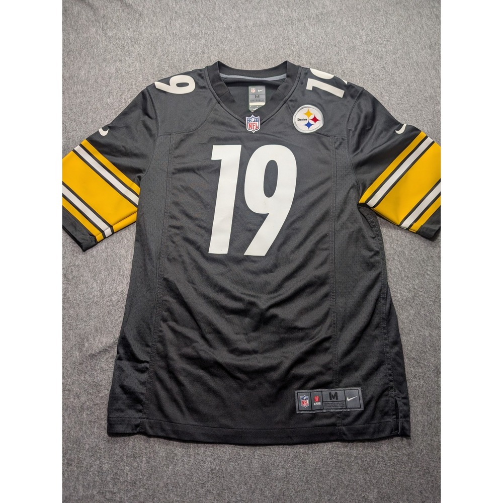 Nike Pittsburgh Steelers JuJu Smith-Schuster 19 Football Jersey Men's Medium
